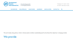Desktop Screenshot of dfintl.com